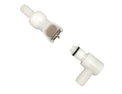 1/4 PLC Quick Disconnect Couplings | Acetal Chemical Resistant Fittings