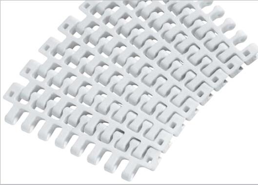 ZY2400FG Radius conveyor belt flush grid food grade side flex modular belts plastic modular belts Intralox S2400