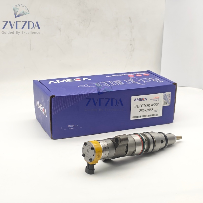 Anti Corrosion Common Rail Fuel Excavator Injector 235-2888 For C9 Diesel Engine