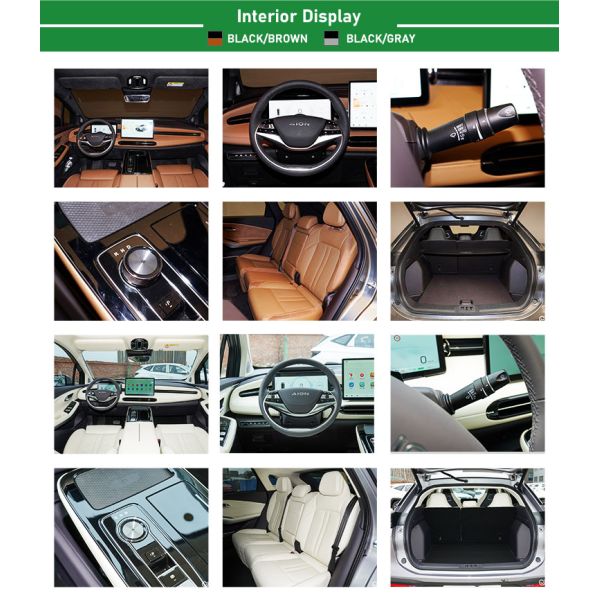 GAC Aion LX Plus 80 60 Coches eléctricos eléctricos de largo alcance 1000 km 1080 km Pure 2023 2024 SUV EV Zhizun Edición Aion GAC V Coche eléctrico