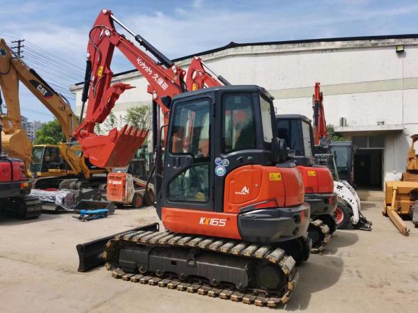 KX165 Mini Kubota Excavator 6 Ton for Easy and Comfortable Operation on Site