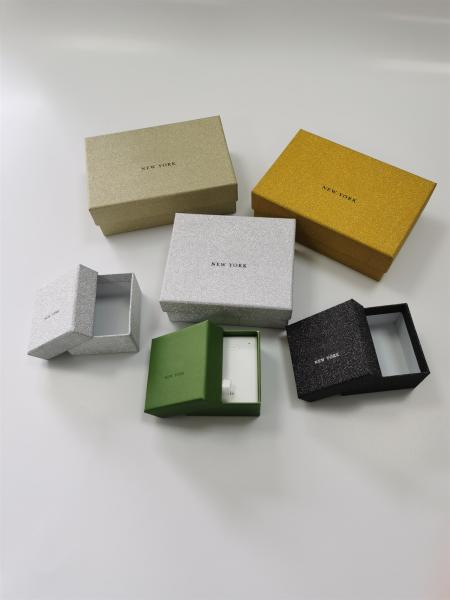 Kraft Die Cut Packaging Box Hot Stamping Packing Gift Boxes Degradable