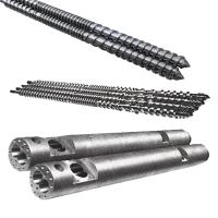 Parallel Twin Screw and Barrel 0-600rpm HV950-1100 Ra0.4um