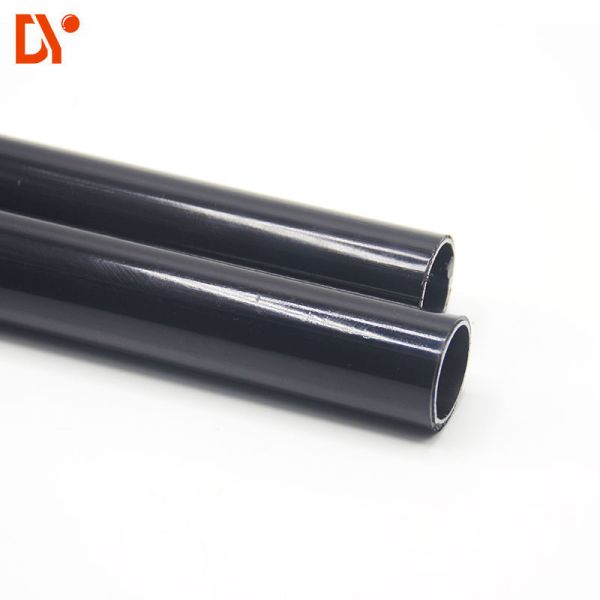 Anti Static ESD Black Lean Pipe Industrial Tube Diameter 28mm