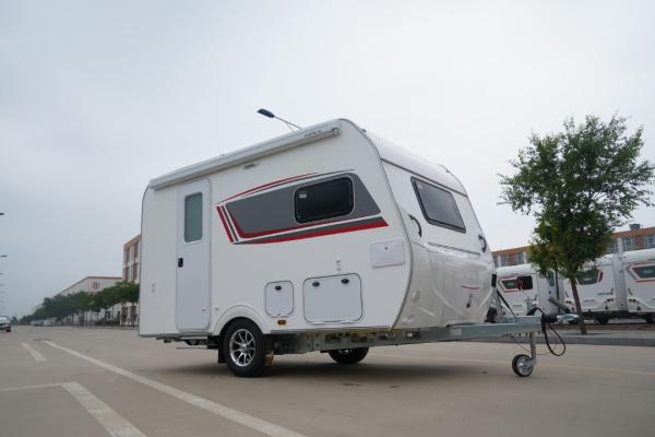 Pièce de Mini Travel Trailers Double Single Axle Camper Trailer 4-6 de sécurité