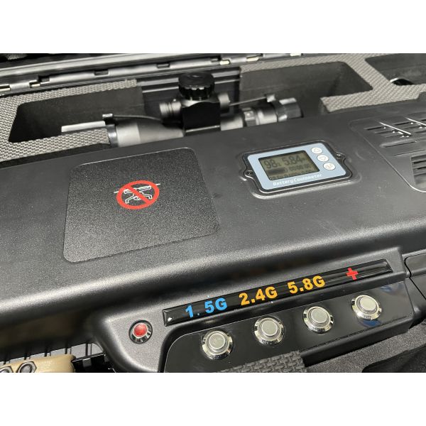 5-полосная система Anti Drone Handheld Drone Jammer от 900 МГц до 6 ГГц