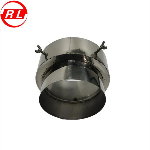 Single Flex SUS316L Wood Stove Flue Adapter Corrosion Resistant