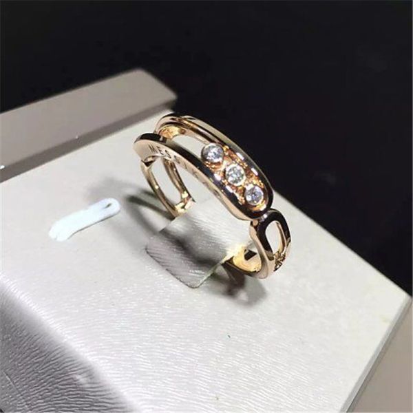 Jewelry factory in Shenzhen, China Mk  ring 18k white gold yellow gold rose gold diamond ring