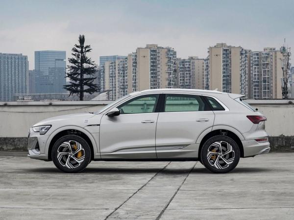Audi E-Tron 2021 50 Quattro Electric SUV Used with Electromagnetic Braking System