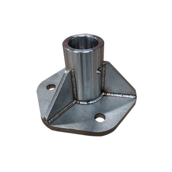 Ra1.6 Sheet Metal Fabrication Parts , CNC Sheet Metal Bending Services 50mm