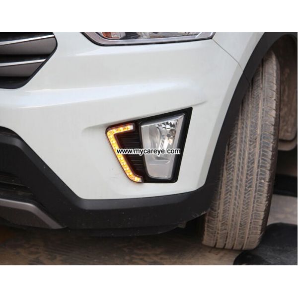 Hyundai ix25 DRL LED Daytime driving Lights exterior light aftermarket