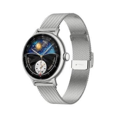 KW60A 1.19' レディースクラシックスタイル スマートウォッチ 女性の健康 スマートウォッチ IP68 防水 GPS スポーツ レディース スマートウォッチ