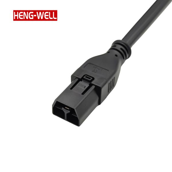 SAF-D-GIRD 400V 3 Core 12Gauge 2.5mm2 Extension Cord 30A Rated Current C20 Plug Power Cable for PDU Server Equipment