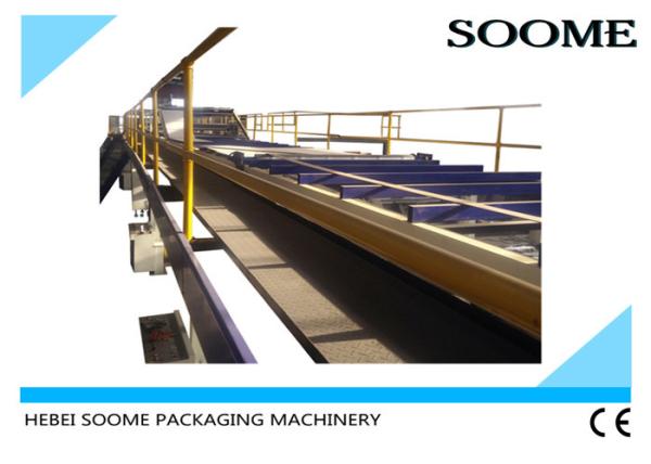 7 Ply Corrugated Cardboard Production Line , Micro Sheet Making Machine