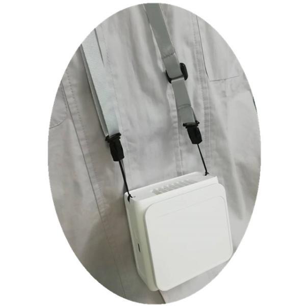 Portable Waist Fan Hands Free Hanging On Neck Rechargeable For Fishing