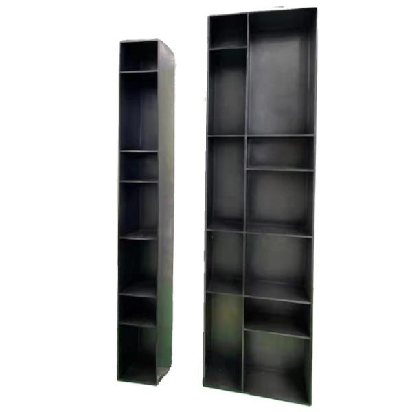 Black Room Separator Bookshelf Interior See Through Bookshelf Room Divider