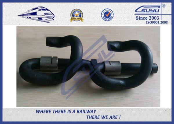 Tipo personalizado grampo elástico de E do trilho para o sistema Railway, aprovação do GV ISO9001