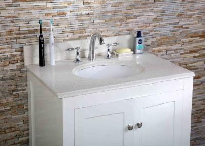 36 Inch Artificial  Granite Vanity Tops , Cultured Marble Vanity Tops For Hotel