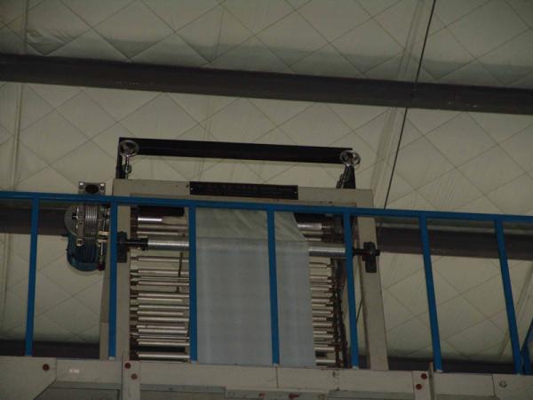 Three Layer Multilayer Blown Film Extrusion , High Speed Film Blowing Machine