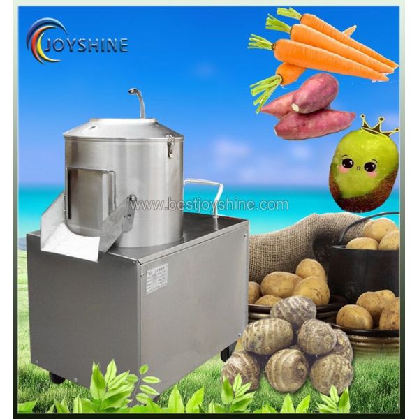 Stainless Steel Peeling And Cutting Machine For Industrial Fruit And Vegetable Processing