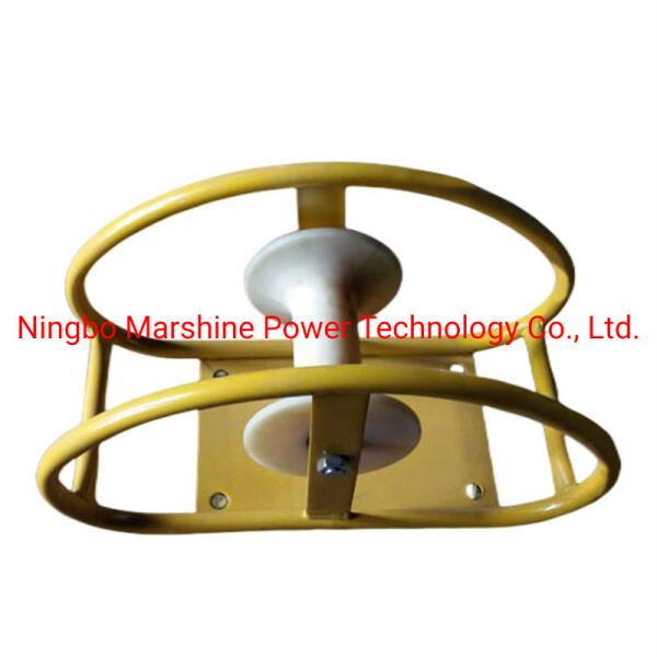 Alloy Steel Conductor Pulley Cable Wire Pulling Sheaves Roller For Construction