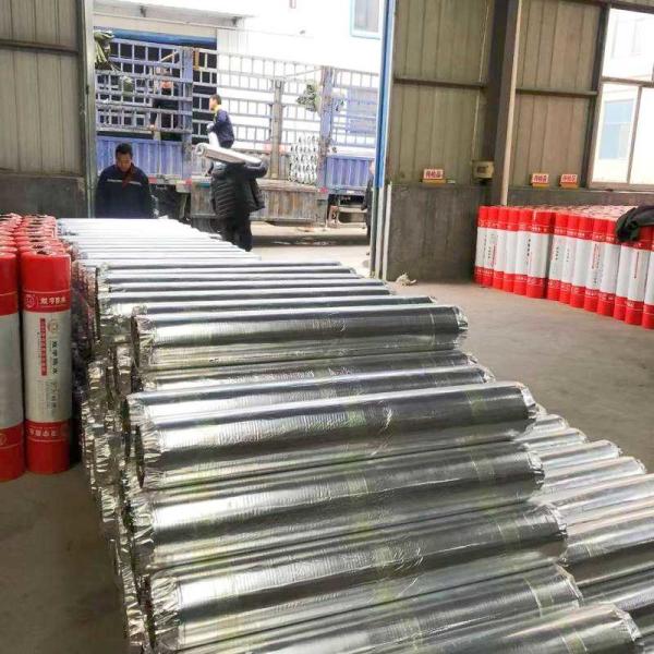 Single Sided Bitumen Waterproofing Membrane , Roof Waterproof Self Adhesive Membrane