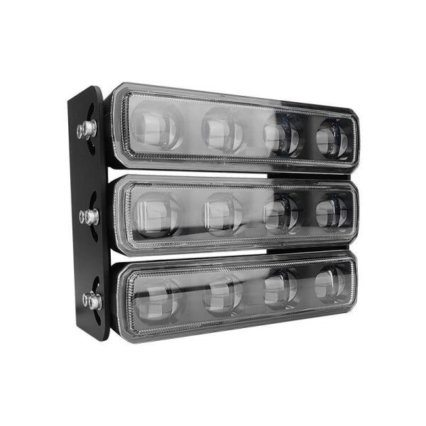 3 In 1 Crane Safety Lights Customized LED Crane Lights 120W For All Crane Types And Sizes