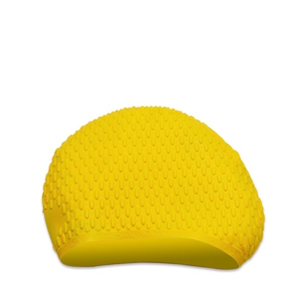 Stylish Men And Women Swimming Caps With Custom Small Logo Waterproof Feature