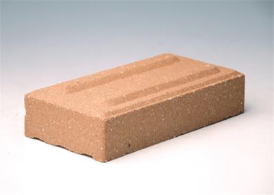 Solid Brick Patio Pavers for Outside Blind Sidewalk ISO9001 : 2008