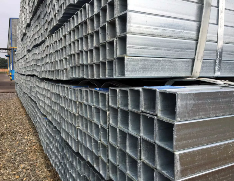 JIS Q235 Welded Square Steel Pipe Rectangular ERW MS Iron 1 - 10mm