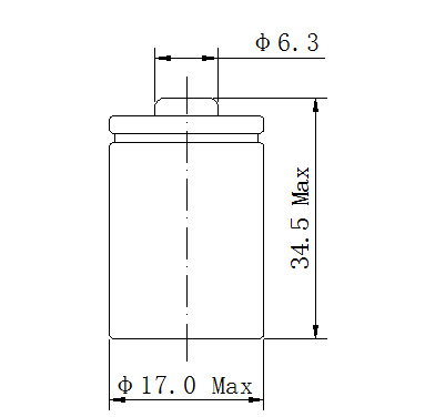 Батарея лития Mno2 батареи CR17345 3v 1300mah двуокиси марганца лития CR123A