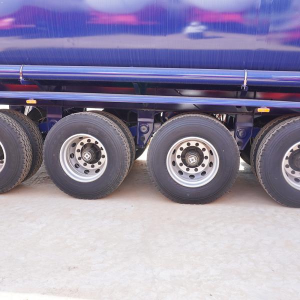 TITAN Hot Sale 3 4 Axle 40000L 45000L Diesel Oil Petroleum Fuel Tanker Trailer Tank Semi Trailer for Sale