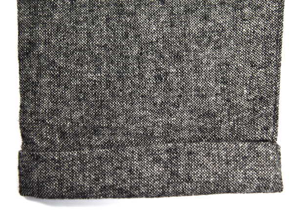 Grey Mix Mens Slim Fit Zipper Trousers Office Person Spring Autumn Winter