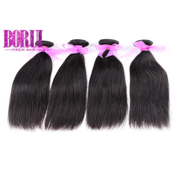 Мода размера части девственницы прямыми малайзийскими подгонянная человеческими волосами опционная