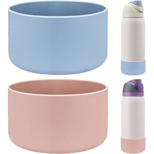 Food Grade Silicone Sleeve for Sports Bottles Wholesale, Non Slip Protective Cover Factory Direct