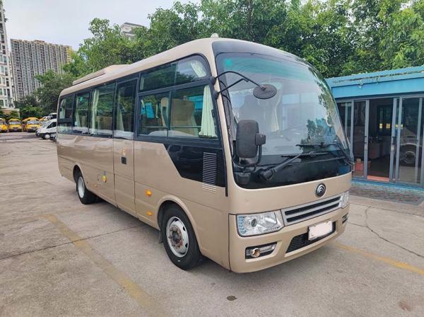 Used Mini Coach 19 Seater Diesel Fuel With Manual Transmission