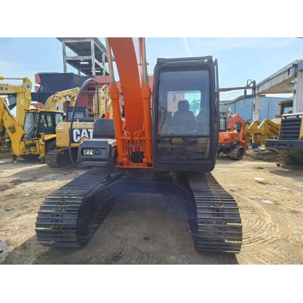 12t ZX120 Hydraulic Crawler Second Hand Hitachi Excavator Working Weight 12200kg