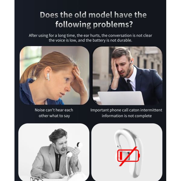 Smart Wireless Mono Earbuds Bluetooth 5.0 Sports Game Bt Speaker Business Headset