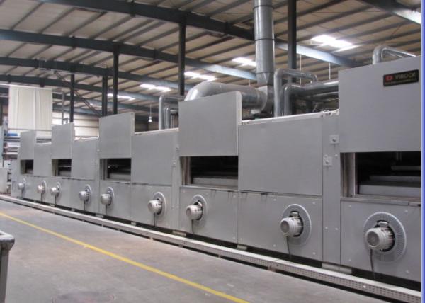 Humanized Design Stenter Machine Textile , Stenter Finishing Machine Horizontal Rail
