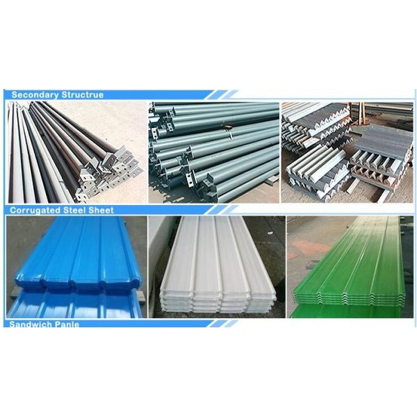 Структура стали склада Q355 с панелью сэндвича