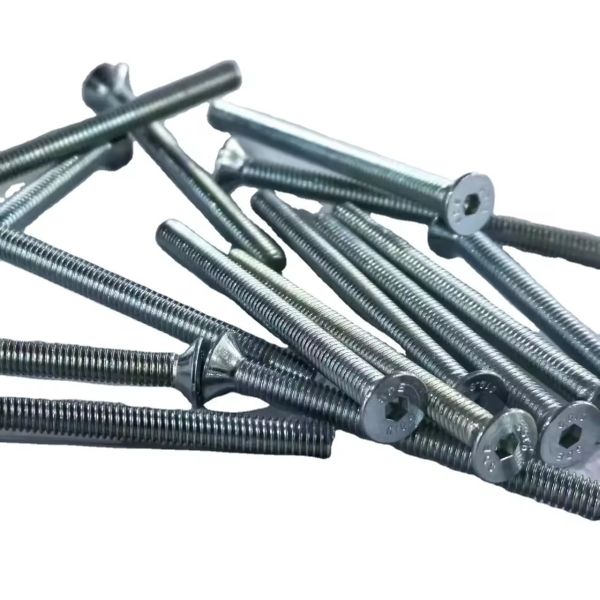 CNC Machining Steel Fabrication Services Fastening Screw Parts 3D Model Для сборки автомобилей