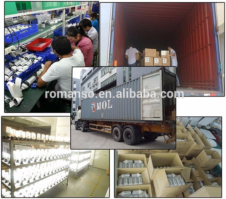 AC85-265V 180 Degree 120lm/w LED Corn COB Bulb E40 LED Street and Area Lighting 54 Watt