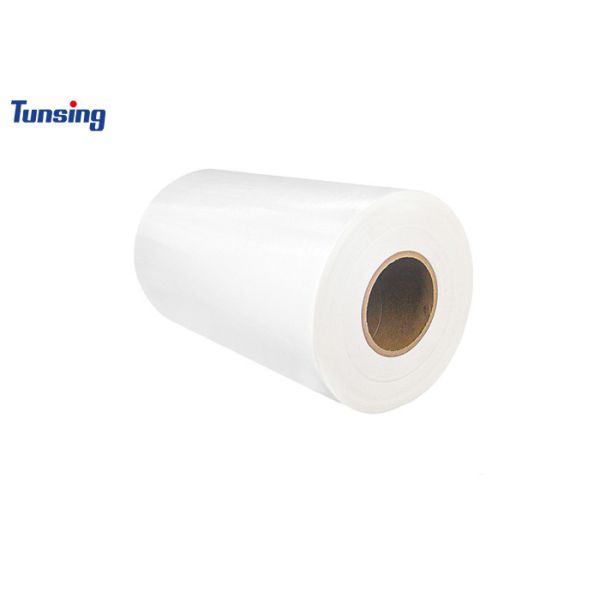 Hot Melt Glue Double Sided PES Hot Melt Adhesive Film With Release Paper for Embroidery Labels Fabric
