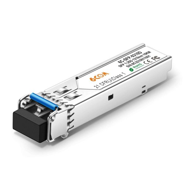 Stock Customized J4859D HP Aruba Compatible 1000BASE-LX SFP 1310nm 10km DOM Duplex LC MMF/SMF Transceiver Module for HPE