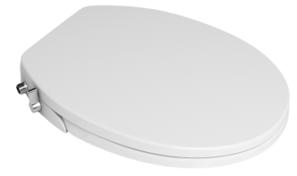 Water Flushing Non Electric Bidet Toilet Mounted Bidet PP Plastic Material 480 * 370 * 62mm