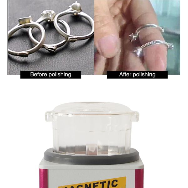Jewelry Tools Equipment Electric Polishing Machine Magnetic Tumbler KT-185S