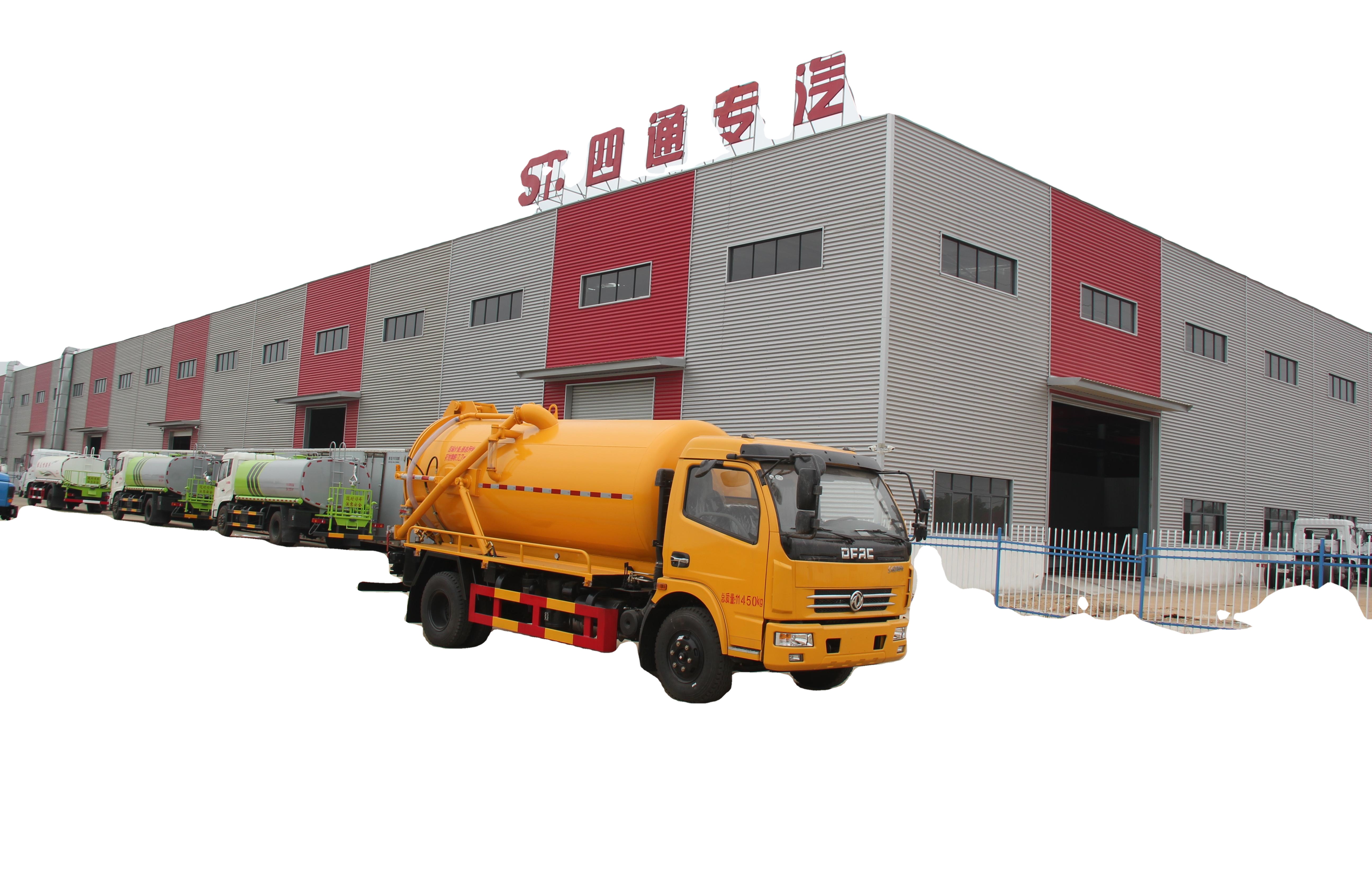 Dongfeng Guo5 Dorica Sewage Suction Truck The Perfect Combination of Euro 6 Emission Standard and Diesel Fuel