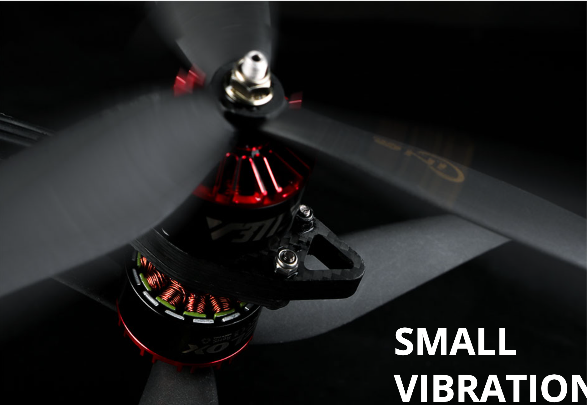 1Pairs 7.5X4.6 8.5X5 9.5X5 10.5X5 T-Hobby Plastic Propeller 3 Blades Black Carbon Reinforced Nylon For Rc Fpv Drone