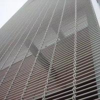 Ecrã de malha metálica arquitetônica transparente 4mm Dia de fio à prova de fogo