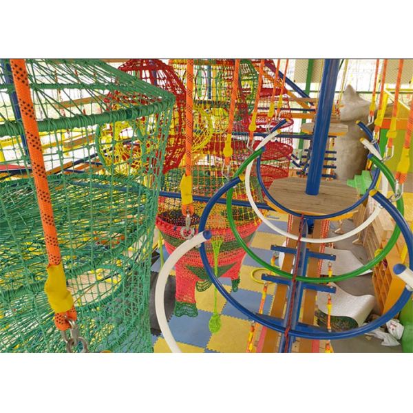 Children'S Indoor High Ropes Course Park Equipment